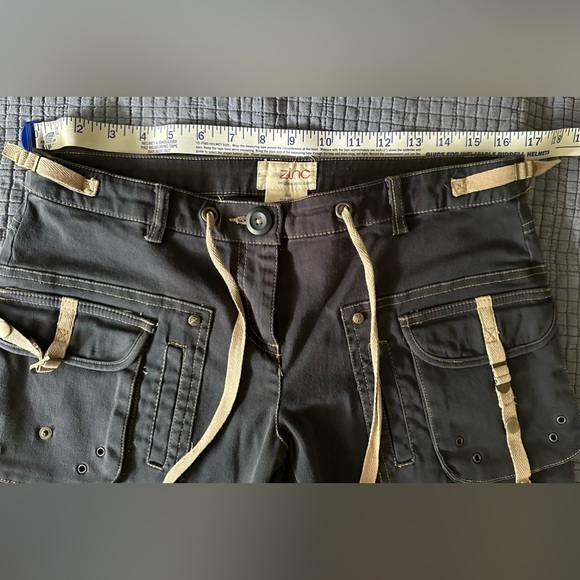 Zinc Vintage Blue Cargo/Utility Pants. Size 7 - Picture 13 of 16